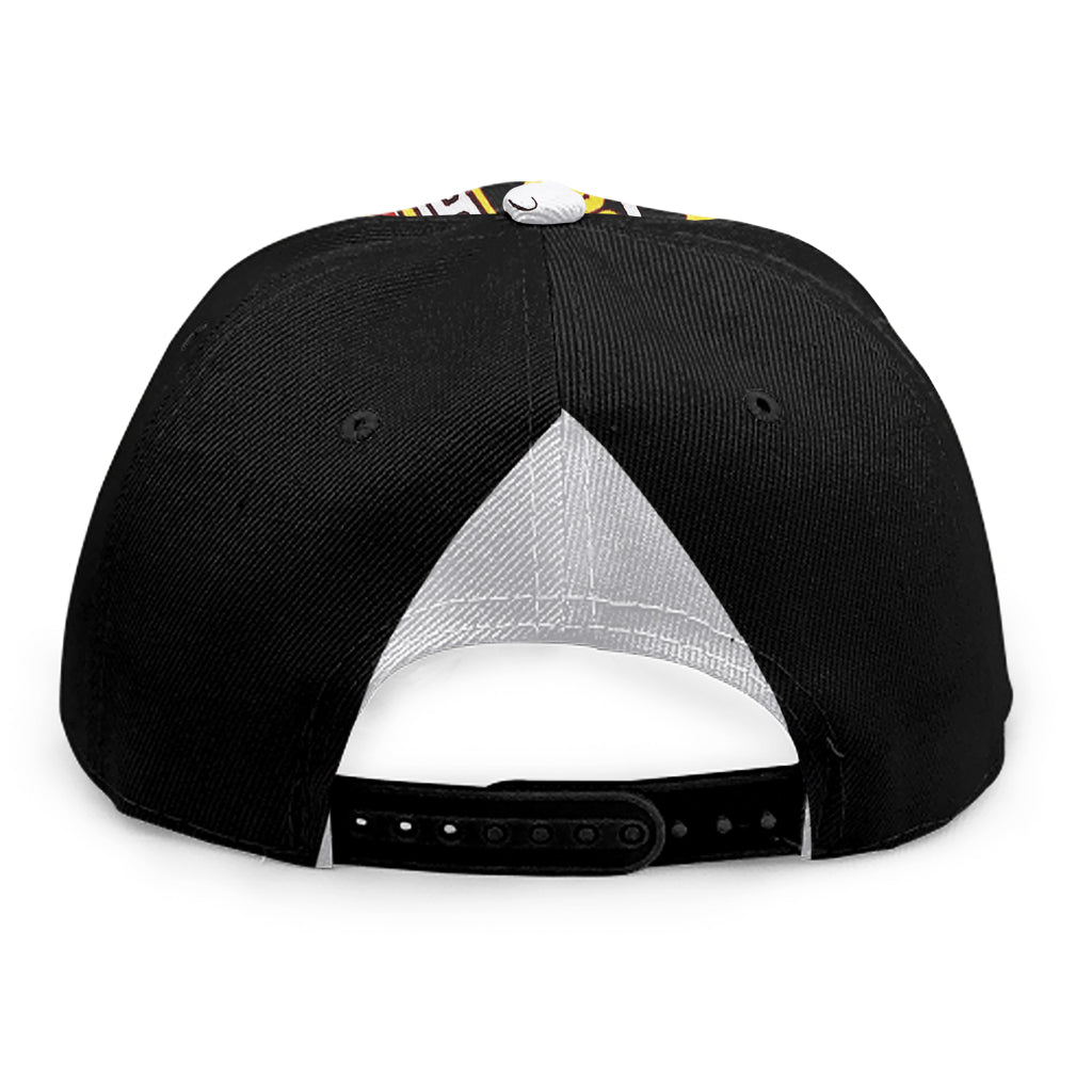 Queen Of Hearts Playing Card Print Snapback Cap