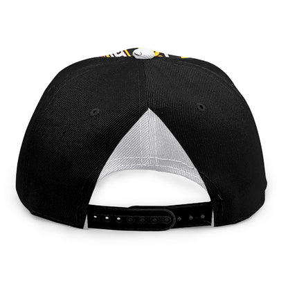Queen Of Hearts Playing Card Print Snapback Cap