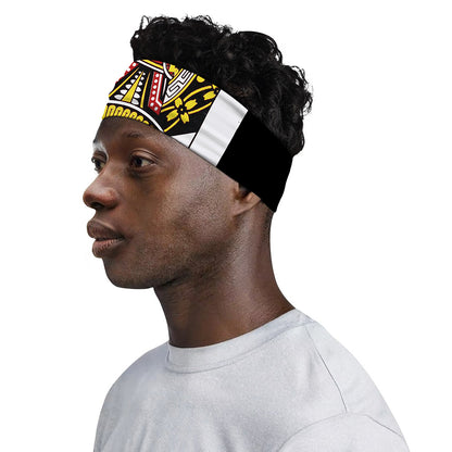 Queen Of Hearts Playing Card Print Sports Headband