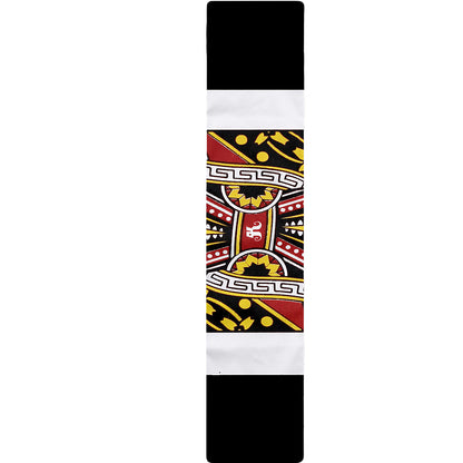 Queen Of Hearts Playing Card Print Table Runner