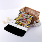 Queen Of Hearts Playing Card Print Towel