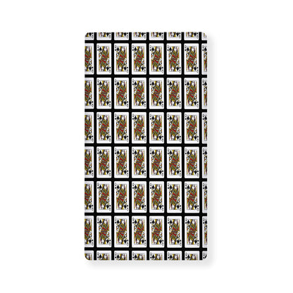 Queen Of Spades Pattern Print Baby Crib Sheet