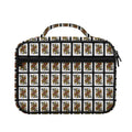 Queen Of Spades Pattern Print Briefcase Bible Bag