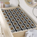 Queen Of Spades Pattern Print Changing Pad Cover