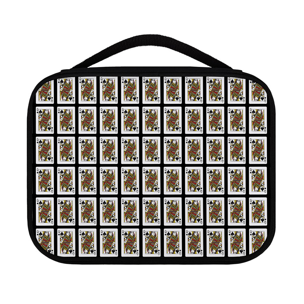 Queen Of Spades Pattern Print Classic Bible Case