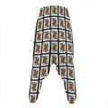 Queen Of Spades Pattern Print Hammer Pants