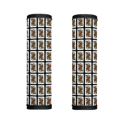 Queen Of Spades Pattern Print Handle Covers