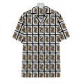 Queen Of Spades Pattern Print Hawaiian Shirt