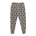 Queen Of Spades Pattern Print Jogger Pants
