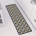 Queen Of Spades Pattern Print Long Kitchen Mat