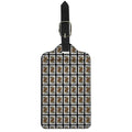 Queen Of Spades Pattern Print Luggage Tag