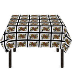 Queen Of Spades Pattern Print Tablecloth