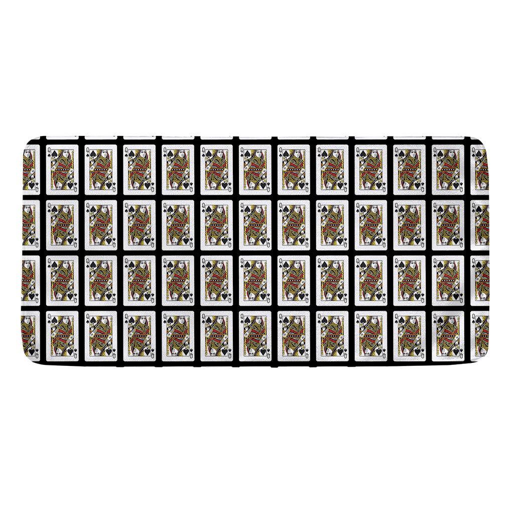 Queen Of Spades Pattern Print Towel