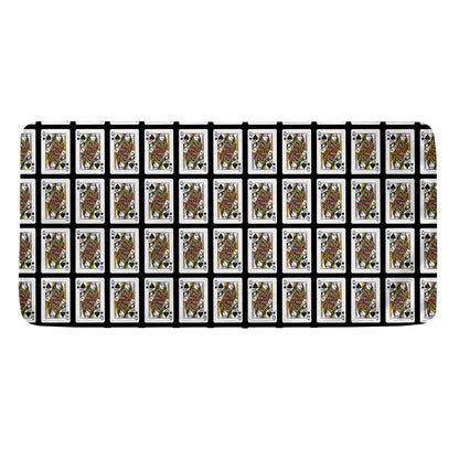 Queen Of Spades Pattern Print Towel