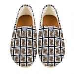 Queen Of Spades Playing Card Pattern Print Casual Shoes