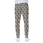 Queen Of Spades Playing Card Pattern Print Scuba Joggers