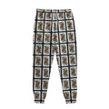 Queen Of Spades Pattern Print Sweatpants