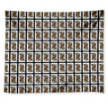 Queen Of Spades Pattern Print Tapestry