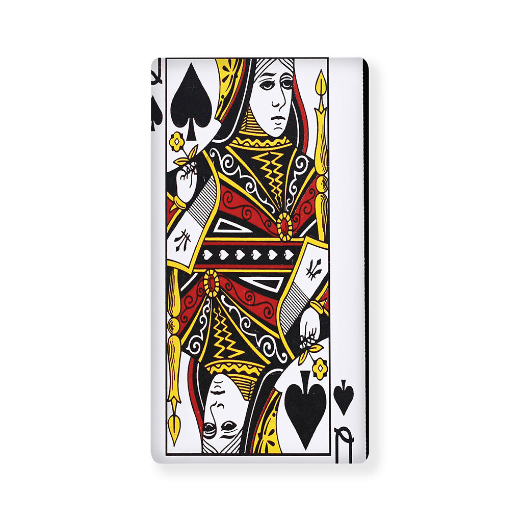 Queen Of Spades Playing Card Print Baby Crib Sheet