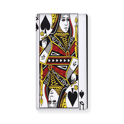 Queen Of Spades Playing Card Print Baby Crib Sheet