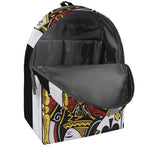 Queen Of Spades Playing Card Print Backpack