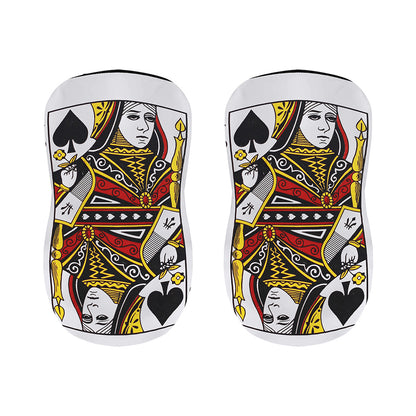 Queen Of Spades Playing Card Print Bar Stool Covers