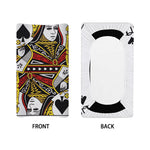 Queen Of Spades Playing Card Print Changing Pad Cover