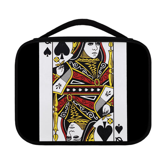 Queen Of Spades Playing Card Print Classic Bible Case