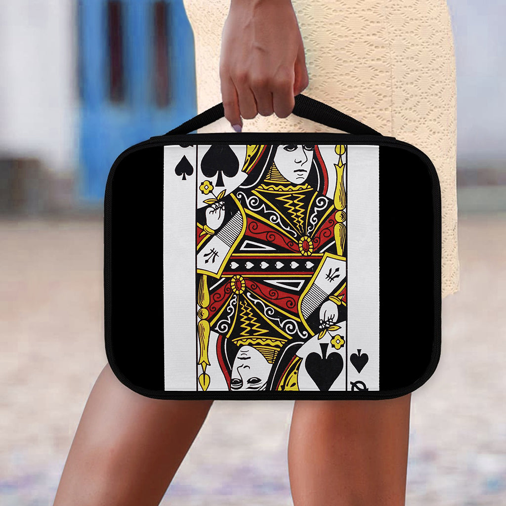 Queen Of Spades Playing Card Print Classic Bible Case