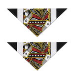Queen Of Spades Playing Card Print Dog Bandana