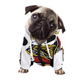 Queen Of Spades Playing Card Print Dog Zip Up Hoodie
