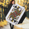 Queen Of Spades Playing Card Print Foldable Umbrella