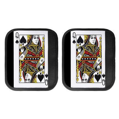 Queen Of Spades Playing Card Print Handle Covers