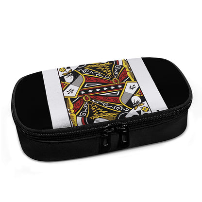 Queen Of Spades Playing Card Print Insulin Cooler Travel Case