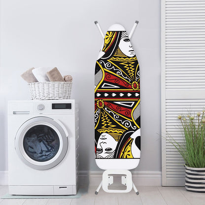 Queen Of Spades Playing Card Print Ironing Board Cover
