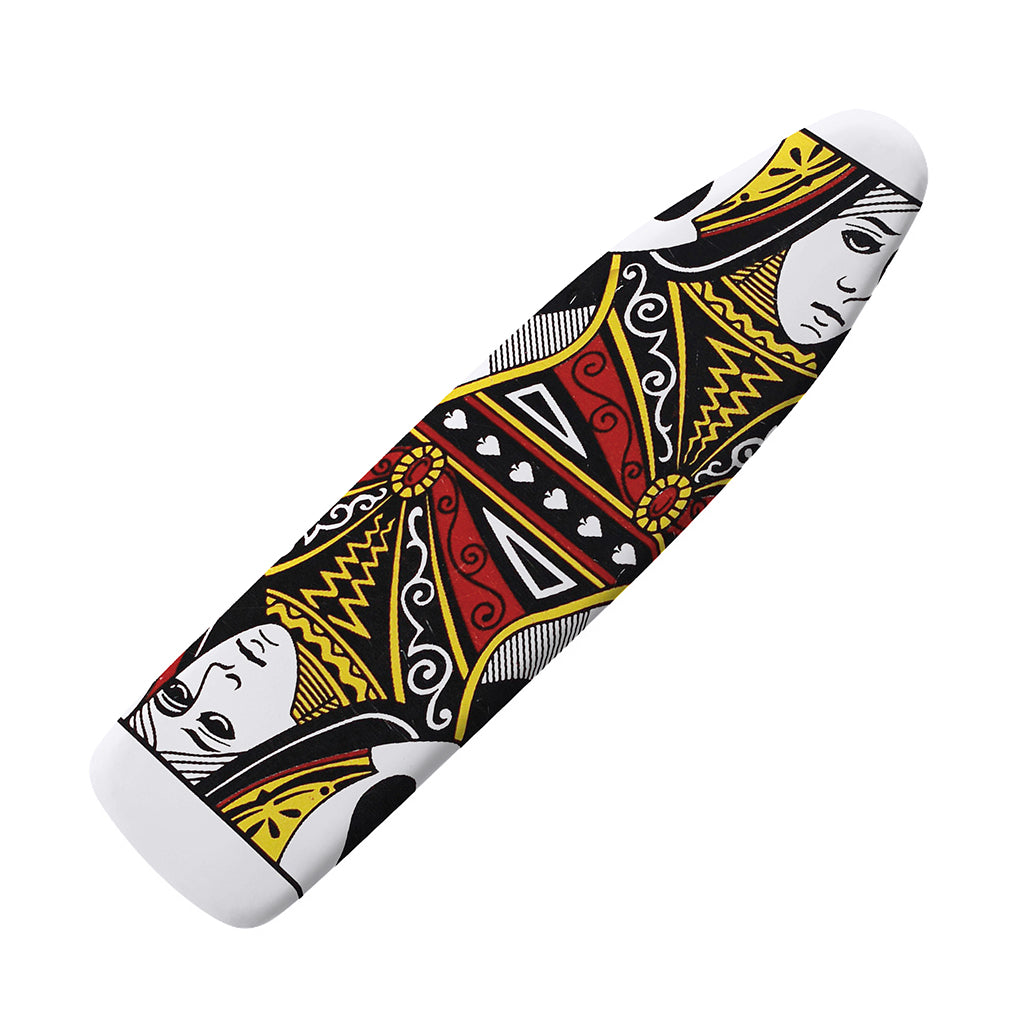 Queen Of Spades Playing Card Print Ironing Board Cover
