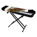 Queen Of Spades Playing Card Print Piano Keyboard Cover