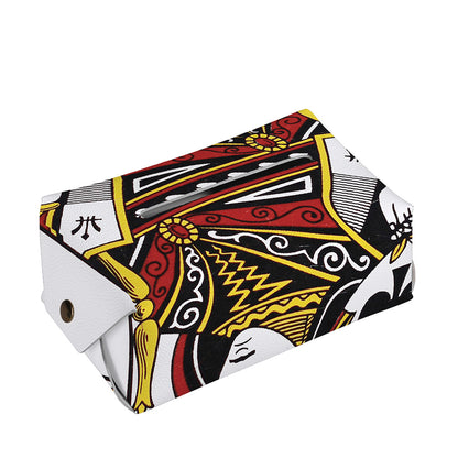 Queen Of Spades Playing Card Print Rectangle Tissue Box Cover
