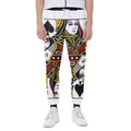 Queen Of Spades Playing Card Print Joggers