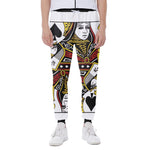 Queen Of Spades Playing Card Print Scuba Joggers