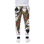 Queen Of Spades Playing Card Print Scuba Joggers