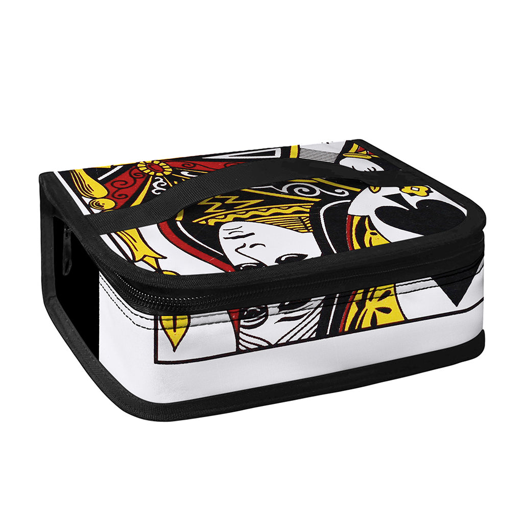 Queen Of Spades Playing Card Print Small Lunch Bag