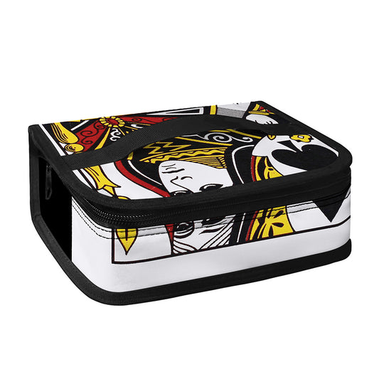Queen Of Spades Playing Card Print Small Lunch Bag