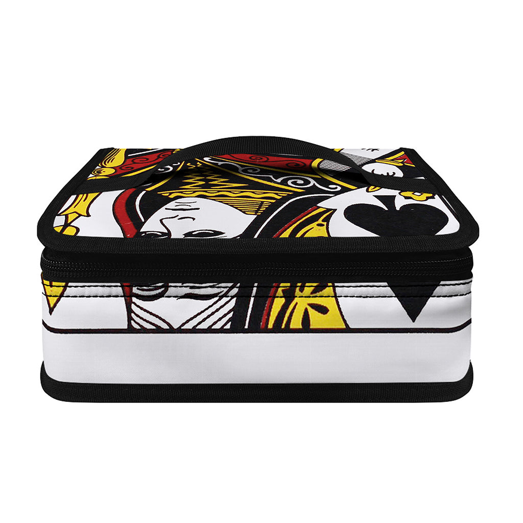 Queen Of Spades Playing Card Print Small Lunch Bag