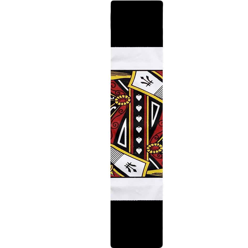 Queen Of Spades Playing Card Print Table Runner