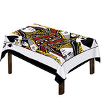 Queen Of Spades Playing Card Print Tablecloth