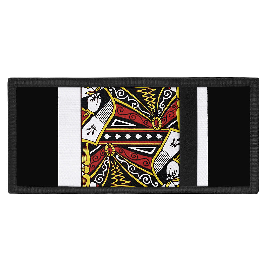 Queen Of Spades Playing Card Print Trifold Wallet