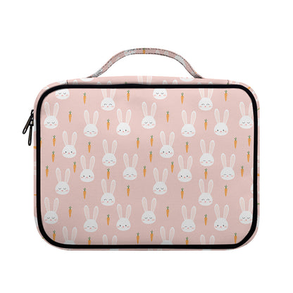 Rabbit And Carrot Pattern Print Briefcase Bible Bag