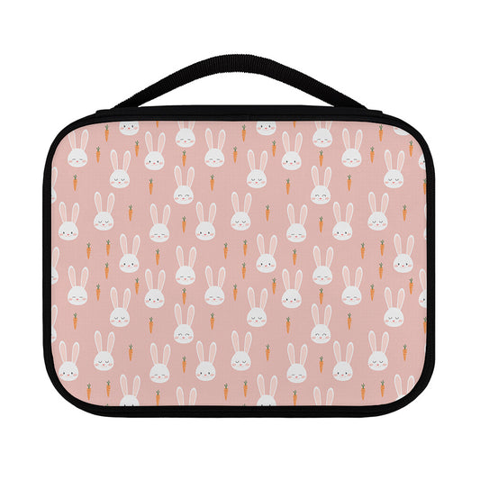 Rabbit And Carrot Pattern Print Classic Bible Case