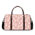 Rabbit And Carrot Pattern Print Duffel Bag